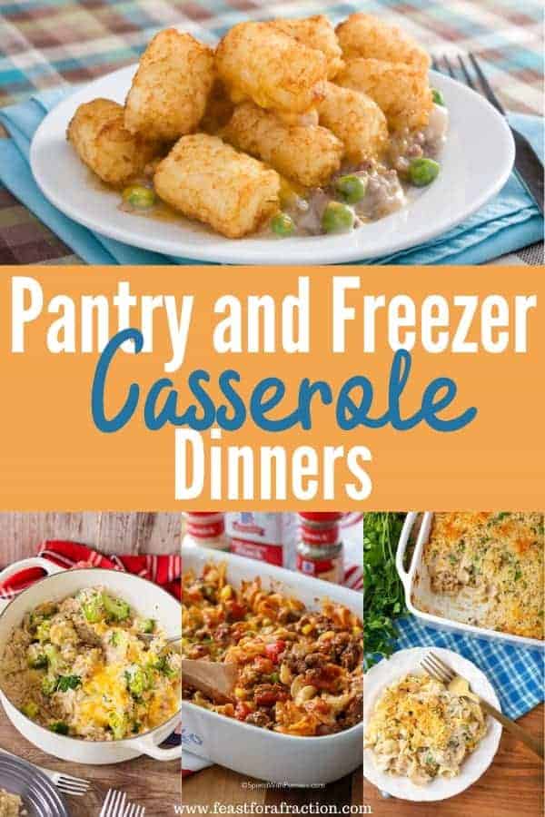 Casserole Dinners Using Pantry Ingredients - Feast for a Fraction