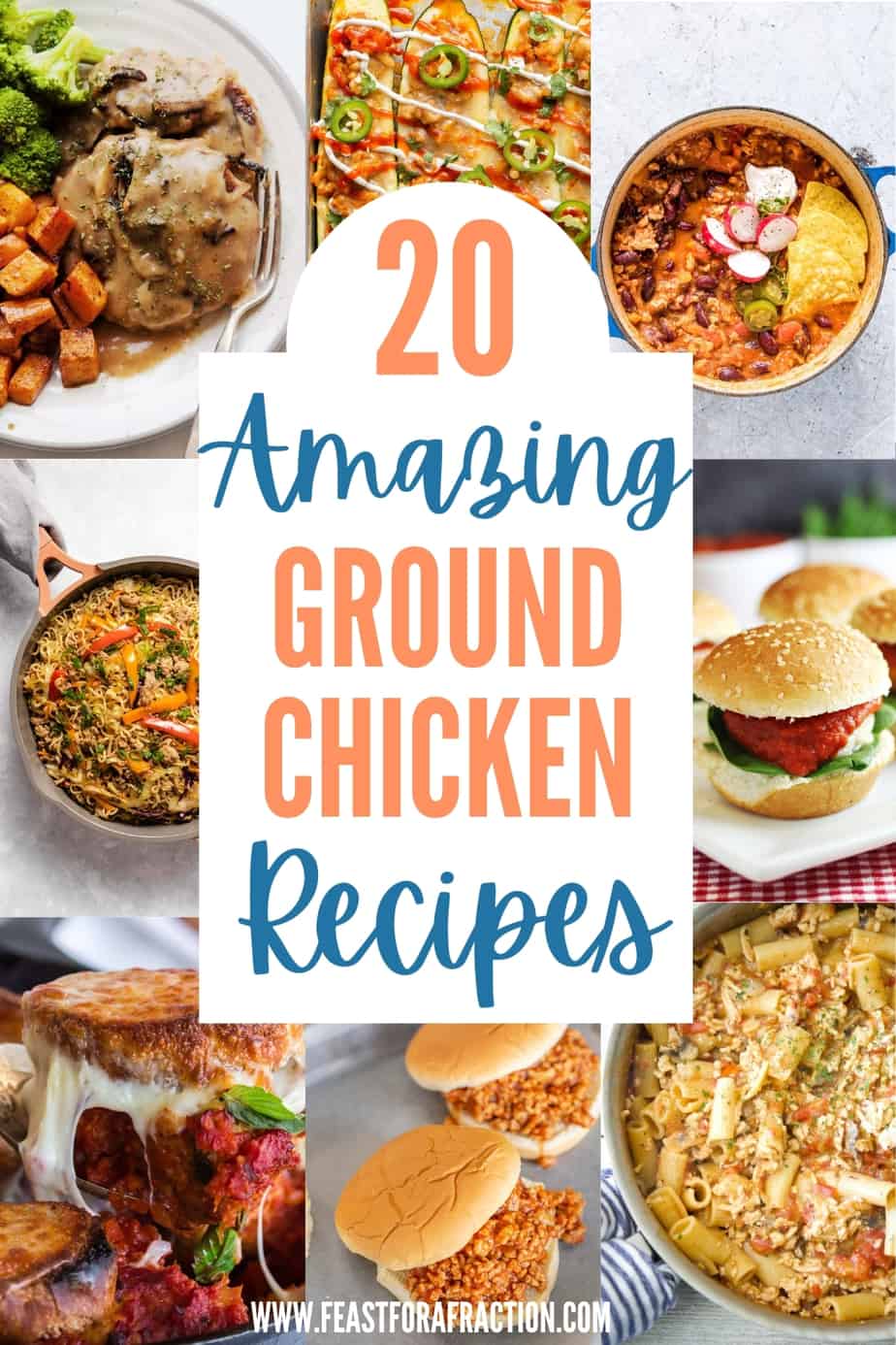 Easy Ground Chicken Recipes Feast For A Fraction